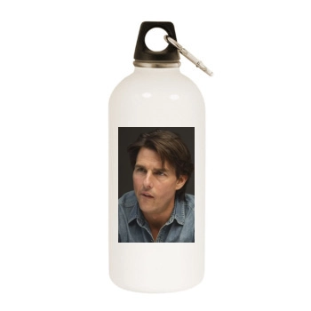 Tom Cruise White Water Bottle With Carabiner