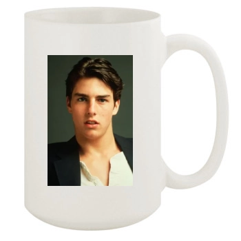 Tom Cruise 15oz White Mug