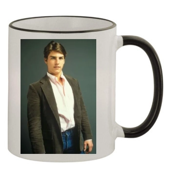 Tom Cruise 11oz Colored Rim & Handle Mug