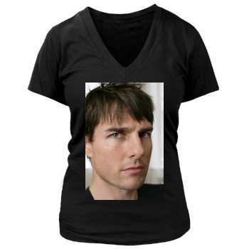 Tom Cruise Women's Deep V-Neck TShirt