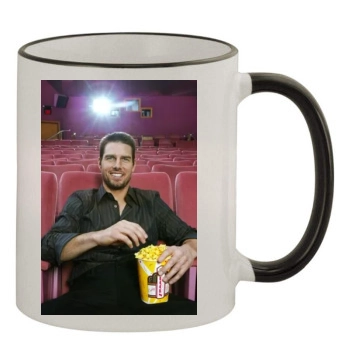 Tom Cruise 11oz Colored Rim & Handle Mug