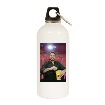 Tom Cruise White Water Bottle With Carabiner