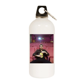 Tom Cruise White Water Bottle With Carabiner