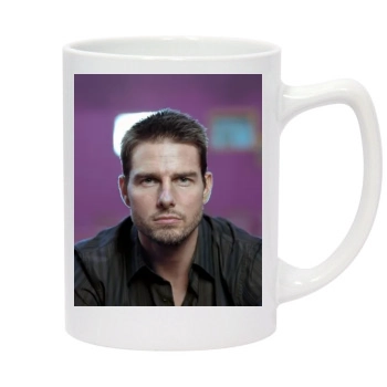 Tom Cruise 14oz White Statesman Mug