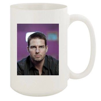 Tom Cruise 15oz White Mug