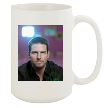 Tom Cruise 15oz White Mug