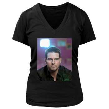 Tom Cruise Women's Deep V-Neck TShirt