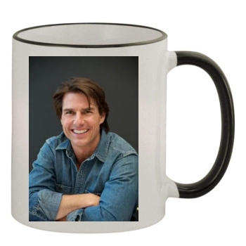 Tom Cruise 11oz Colored Rim & Handle Mug