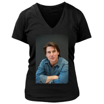 Tom Cruise Women's Deep V-Neck TShirt