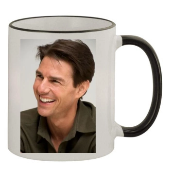 Tom Cruise 11oz Colored Rim & Handle Mug