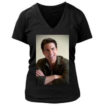 Tom Cruise Women's Deep V-Neck TShirt