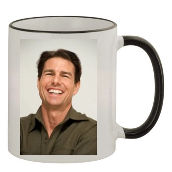 Tom Cruise 11oz Colored Rim & Handle Mug