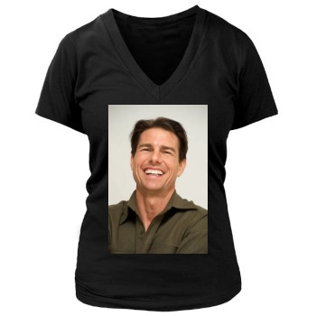 Tom Cruise Women's Deep V-Neck TShirt