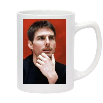 Tom Cruise 14oz White Statesman Mug