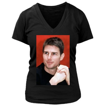 Tom Cruise Women's Deep V-Neck TShirt