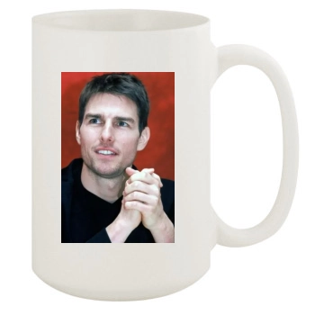 Tom Cruise 15oz White Mug