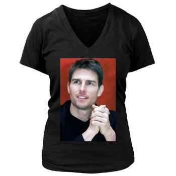 Tom Cruise Women's Deep V-Neck TShirt