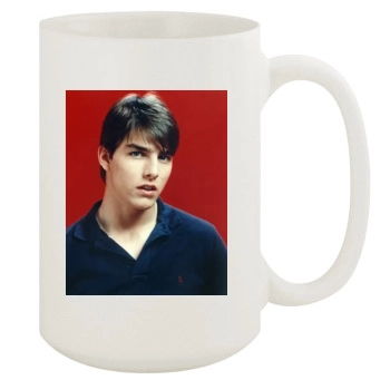 Tom Cruise 15oz White Mug