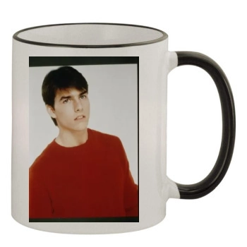 Tom Cruise 11oz Colored Rim & Handle Mug