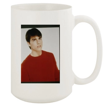 Tom Cruise 15oz White Mug