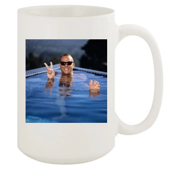 Bruce Willis 15oz White Mug