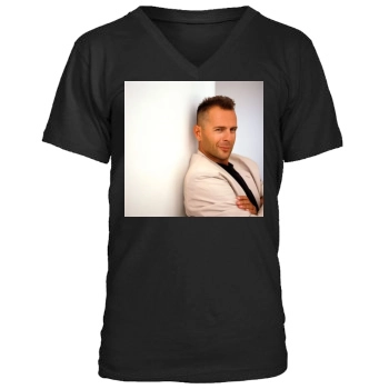 Bruce Willis Men's V-Neck T-Shirt