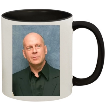 Bruce Willis 11oz Colored Inner & Handle Mug