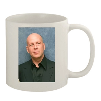 Bruce Willis 11oz White Mug