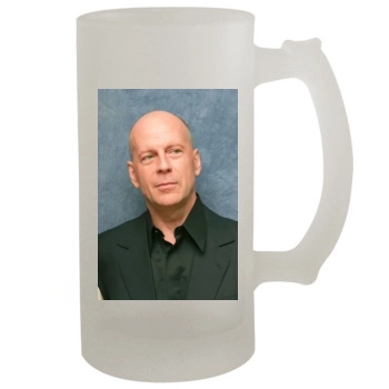 Bruce Willis 16oz Frosted Beer Stein