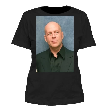 Bruce Willis Women's Cut T-Shirt