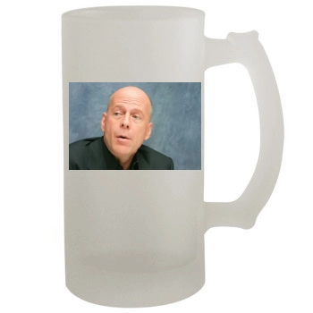 Bruce Willis 16oz Frosted Beer Stein