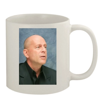 Bruce Willis 11oz White Mug