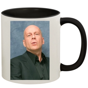 Bruce Willis 11oz Colored Inner & Handle Mug