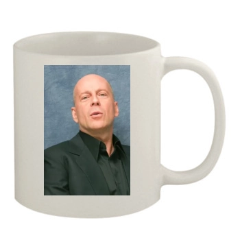 Bruce Willis 11oz White Mug