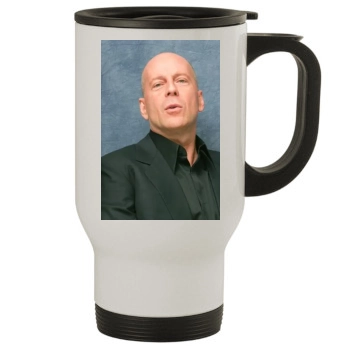 Bruce Willis Stainless Steel Travel Mug