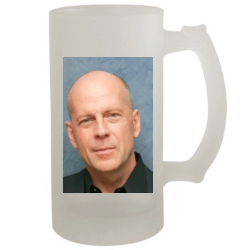 Bruce Willis 16oz Frosted Beer Stein