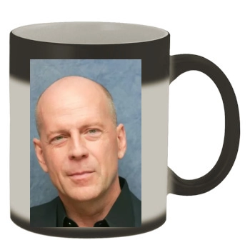 Bruce Willis Color Changing Mug