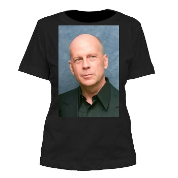 Bruce Willis Women's Cut T-Shirt