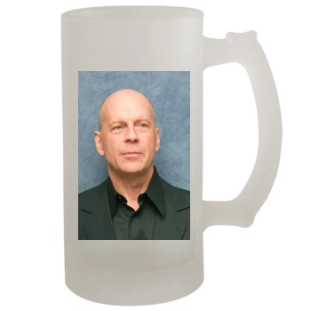 Bruce Willis 16oz Frosted Beer Stein