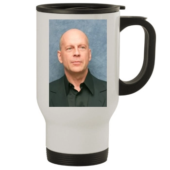 Bruce Willis Stainless Steel Travel Mug