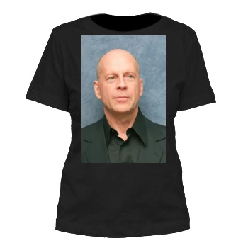 Bruce Willis Women's Cut T-Shirt