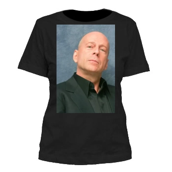 Bruce Willis Women's Cut T-Shirt