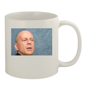 Bruce Willis 11oz White Mug