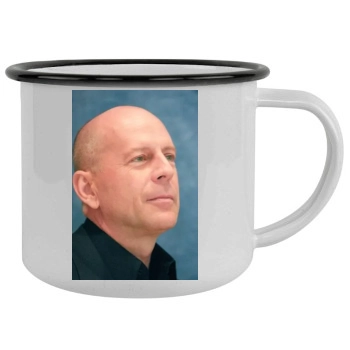 Bruce Willis Camping Mug