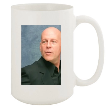 Bruce Willis 15oz White Mug