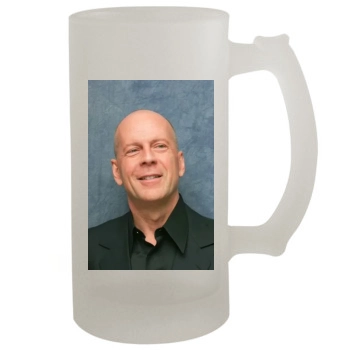 Bruce Willis 16oz Frosted Beer Stein