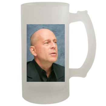 Bruce Willis 16oz Frosted Beer Stein