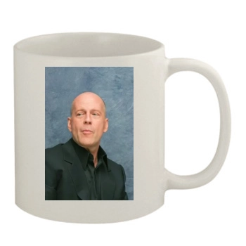 Bruce Willis 11oz White Mug