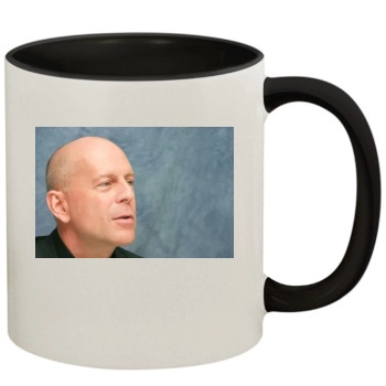 Bruce Willis 11oz Colored Inner & Handle Mug