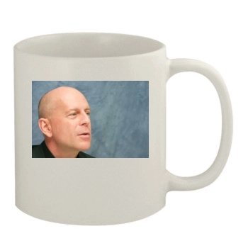 Bruce Willis 11oz White Mug